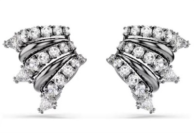 Swarovski Sublima SW5723186, белые серьги-каффы