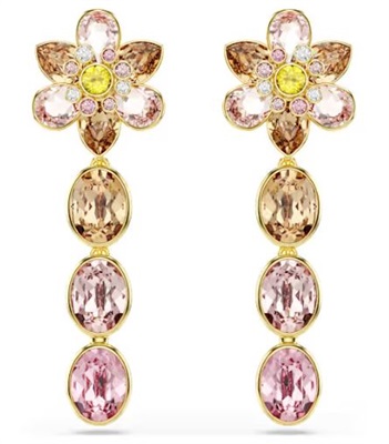Swarovski Idyllia damla küpeler SW5732381 Renkli
