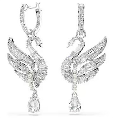 Swarovski Swan Earrings SW5723388 White