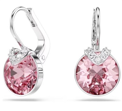 Swarovski Bella V damla küpeler SW5734235 Pembe