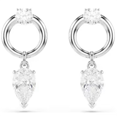 Swarovski Mesmera Drop Earrings SW5723177 White