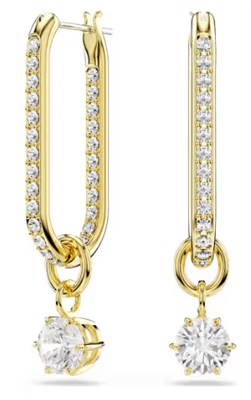 Swarovski Constella Drop Earrings SW5728587 Gold