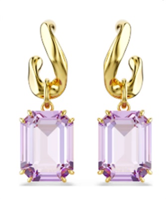 Swarovski Millenia SW5694784 Purple Drop Earrings