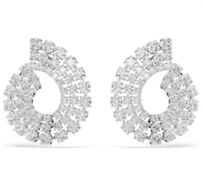 Swarovski Matrix hoop earrings SW5705834 Küpe Gümüş