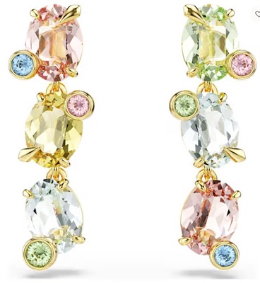Swarovski Gema drop earrings SW5714815 Küpe Altın