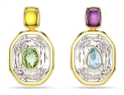 Swarovski Chroma SW5705582 Gold-Tone Drop Earrings