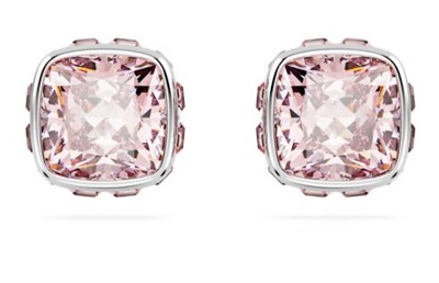 Серьги-гвоздики Swarovski Birthstone, June SW5660799, розовые