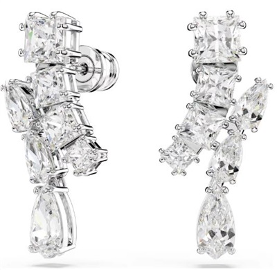 Swarovski Matrix drop earrings SW5700418 Küpe Gümüş