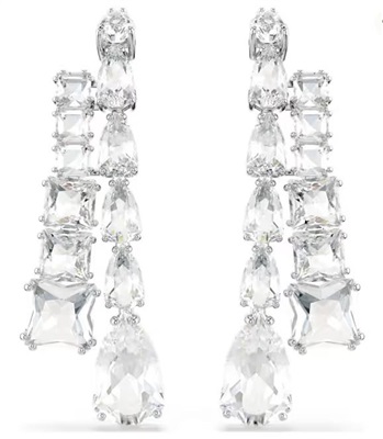 Swarovski Matrix SW5692515 Silver Drop Earrings
