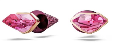 Swarovski Lucent Pavé SW5680712 Pink Stud Earrings