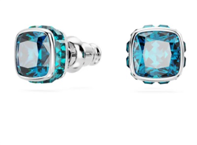 Swarovski Birthstone stud earrings, December SW5660796 Küpe Mavi