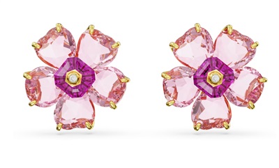 Серьги Swarovski Florere Flower SW5650563, розовые