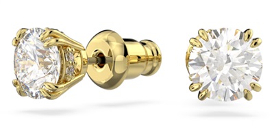 Swarovski Constella SW5642595 золотистые серьги-гвоздики