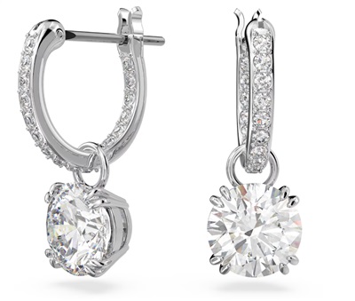Swarovski Constella Drop Earrings SW5636717, Silver