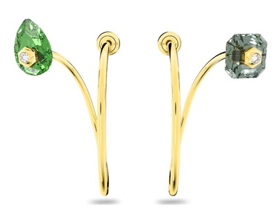 Серьги Swarovski Numina SW5626077 золотого цвета