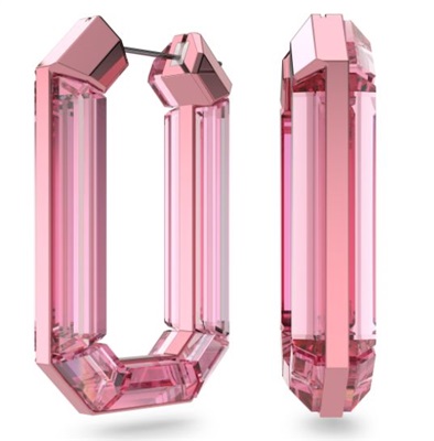 Swarovski Lucent Hoop Earrings SW5633955 Pink