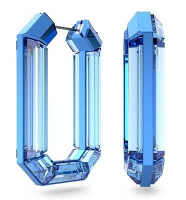 Swarovski Lucent hoop earrings SW5633950 Küpe Mavi