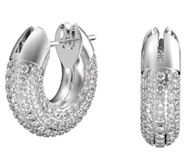 Swarovski Dextera Pierced Earrings Hoop SW5618306 Silver