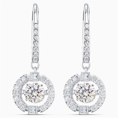 Swarovski Sparkling Dance Pierced Earrings Drop 2 SW5504652 Серебристые серьги