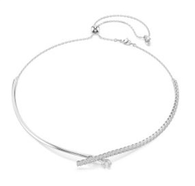 Swarovski Matrix 5754020, серебристое колье