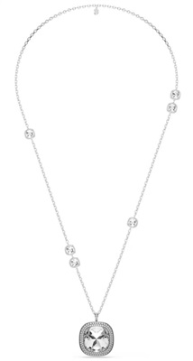 Swarovski Una:pnb XL Cushion Light 5751324 — колье, серебристый/белый
