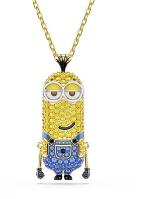 Swarovski Minions Kevin 5743384 Gold Necklace