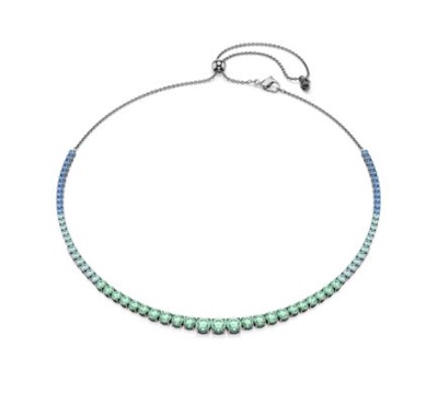 Swarovski Matrix Necklace SW5751192 Kolye Gümüş