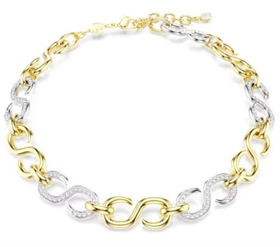 Swarovski Dextera SW5741795 колье серебристого и золотистого оттенка