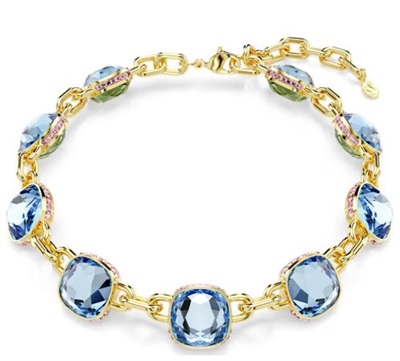 Swarovski Chroma Tennis колье SW5692482, зелёное