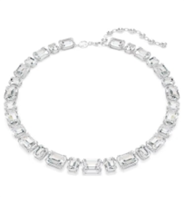 Swarovski Millenia Tennis SW5705757, серебристое колье