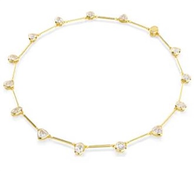 Swarovski Imber Tennis SW5705481, золотистое колье
