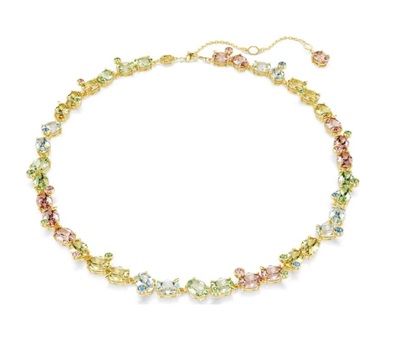 Swarovski Gema Tennis SW5714836 Gold Necklace