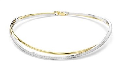 Swarovski Hyperbola SW5702409 Silver/Gold Choker Necklace