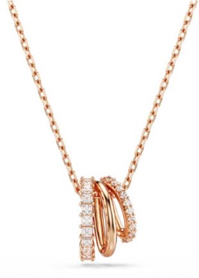 Swarovski Hyperbola SW5701494: колье-подвеска цвета розового золота