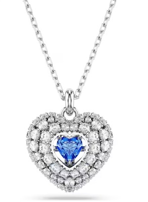 Swarovski Hyperbola Heart SW5680403, серебристое колье
