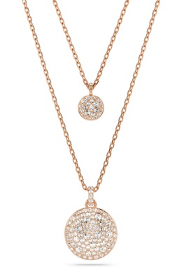 Swarovski Meteora SW5683449 Rose Gold Layered Necklace