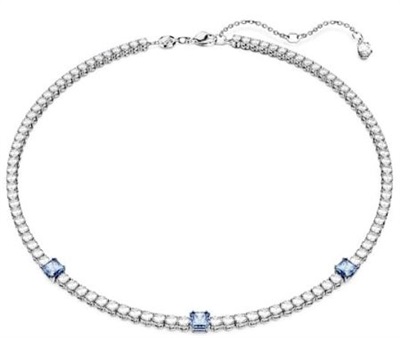Swarovski Matrix SW5666167, серебристое колье