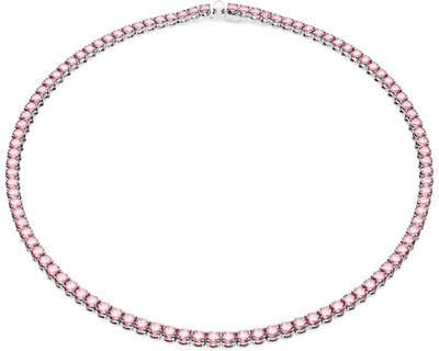 Swarovski Matrix Tennis necklace SW5681800 Kolye Pembe