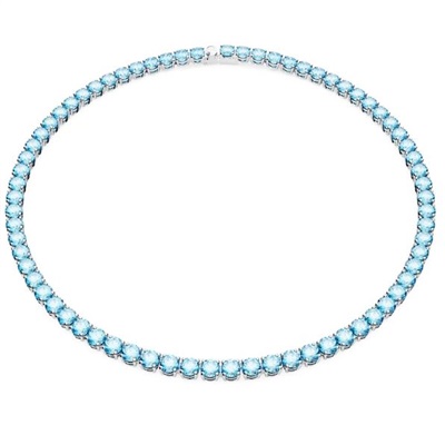 Swarovski Matrix Tennis necklace SW5661187 Kolye Mavi