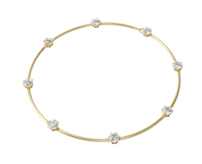 Swarovski Constella Choker SW5622720 Kolye Altın