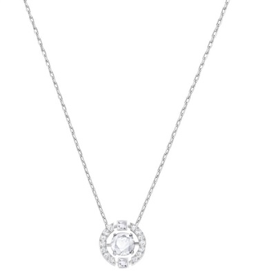 Swarovski Sparkling Dance Necklace SW5286137, серебристое колье