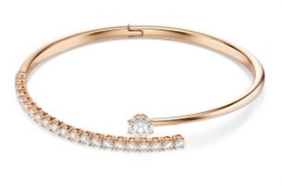 Swarovski Matrix Open браслет 5763821, цвет Rose Gold, 5763819