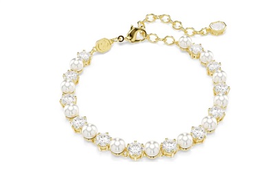 Swarovski Matrix Tennis bracelet SW5742026 Bilezik Altın
