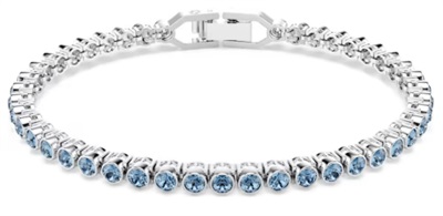 Swarovski Imber Emily Tenis bileziği SW5734239 Gümüş Mavi