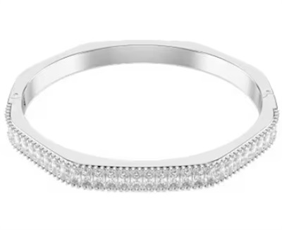 Swarovski Matrix SW5720622 — серебристый браслет-обруч