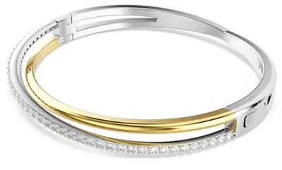 Swarovski Hyperbola SW5689721 Silver/Gold Bangle