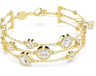 Swarovski Imber Wide SW5680095, золотистый браслет