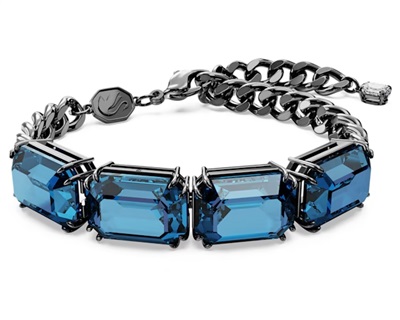 Swarovski Millenia bracelet, Octagon cut SW5671250 Bilezik Siyah