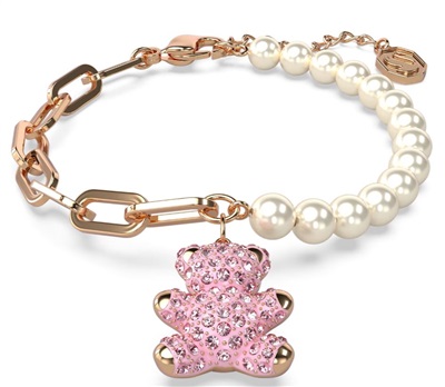 Браслет Swarovski SW5669169 Teddy, цвет Rose Gold