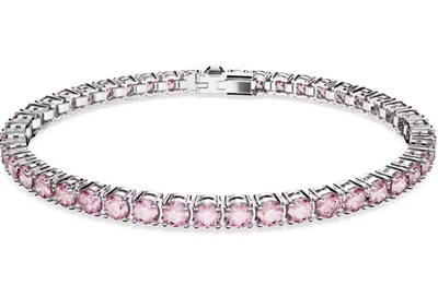 Swarovski Matrix Tennis bracelet SW5648930 Bilezik Pembe 5648932